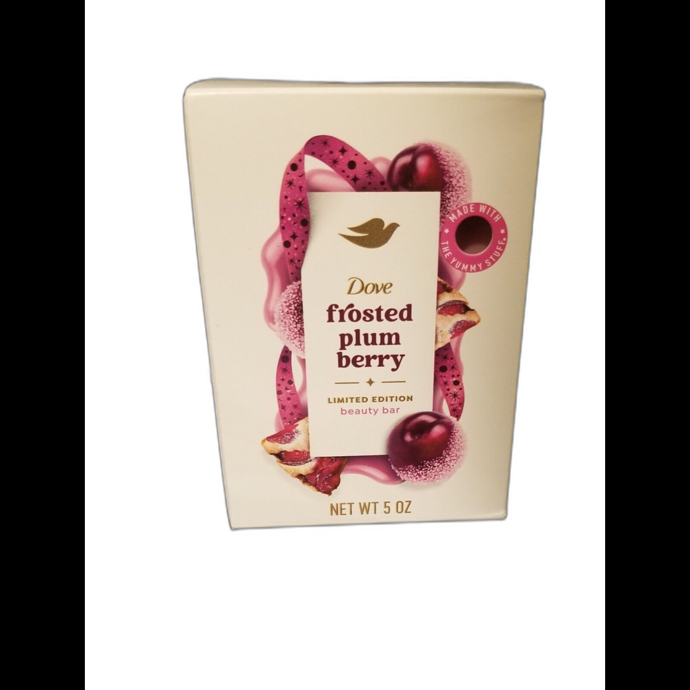 Dove Limited Edition Holiday Treats Beauty Bar Soap - Frosted Plum Berry, 5 oz